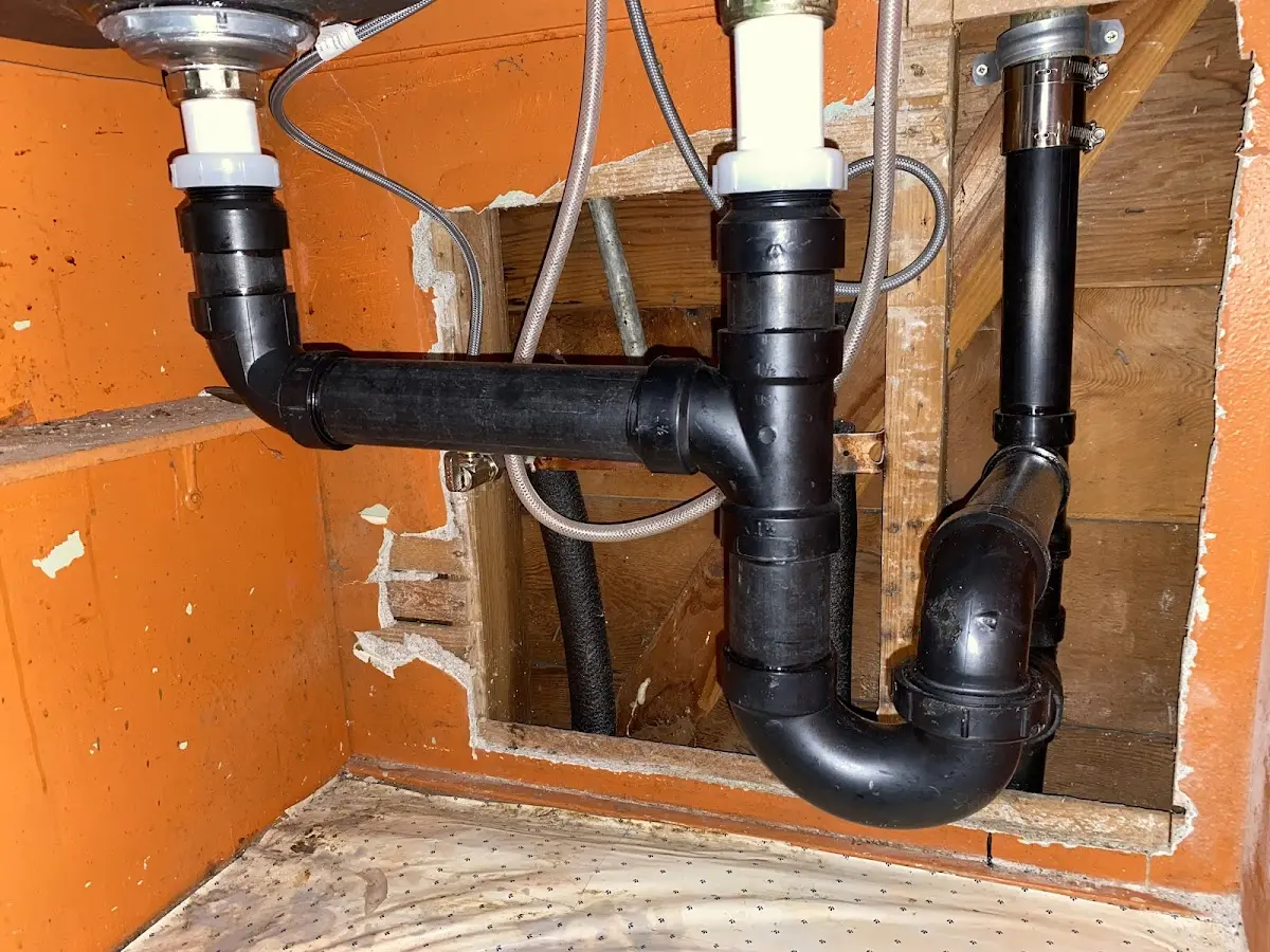 Professional Pipe Bursting equipment and tools on the job in Harmony